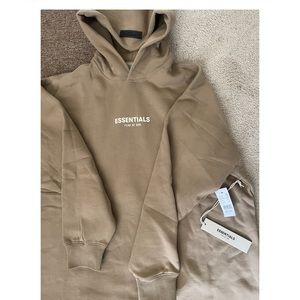 ESSENTIALS- FOG MENS HOODIE (OAK) SMALL NWT!